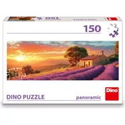 Dino - Puzzle Dih jemajoča pokrajina - 150 kosov