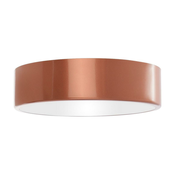 Plafonska lampa CLEO 2xE27/24W/230V, precnik 30 cm, bakarna