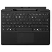 Microsoft Surface Slim Pen (2nd Edition) and Pro Keyboard for Pro (11th Edition), 9, and 8 Black