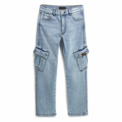 Original Marines hlače denim DH DEA2637B F modra 128