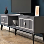 Hanah Home HANAH HOME Nil - Anthracite, Silver TV omarica, (20865866)