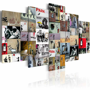 Slika - Art of Collage: Banksy IV 200x100
