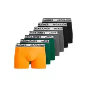 JACK & JONES Boksarice JACNolan  siva / zelena / oranžna / črna