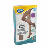 Scholl light legs kompresivne carape 20DEN, bež, XL