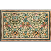 wash+dry PREDPRAŽNIK Garden Luxe Blue 75/120 cm potiskano večbarvno