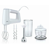 Braun MultiMix 3 HM 3137WH ročni mešalnik z nastavki