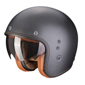 Otvorena kaciga Scorpion Belfast Evo Carbon crna mat