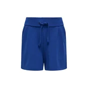 Kids ONLY Kratke hlače iz tkanine Geggo 15339691 Modra Regular Fit