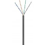 shumee MicroConnect U/UTP CAT5e zunanji kabel 100m črne barve