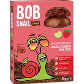 Bob Snail Polžek BOB jabolko-jagoda v čokoladi 60 g