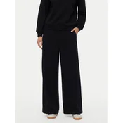 Vero Moda Spodnji del trenirke Daisy 10338102 Črna Wide Leg