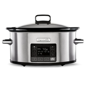CRP Crock-Pot CSC112X 6.5-litre slow cooker (silver)