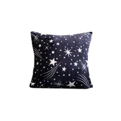Jastucnica od mikropliša STARLIGHT 45x45 cm, tamnoplava.