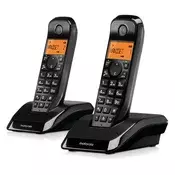 MOTOROLA S1202 DUO bežični telefon, DECT, CRN C69000K50O2AES03