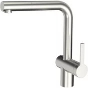 SOLIDO kuhinjska armatura CA1108IU, izvlečni izliv, tlačna, inox