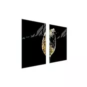 shumee STEKLENA ZAŠČITNA PLOŠČA ZA ŠTEDILNIK ZA VINO 75x52