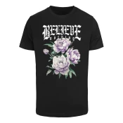 Black T-shirt Believe Nothing