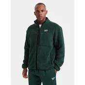 Reebok Flis RCC00108 Temno zelena Regular Fit