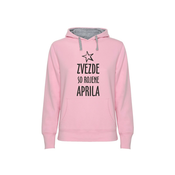 Hoodie ženski Zvezde rojene Aprila