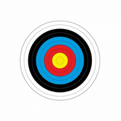 Premična tarča 80 cm - 10 kos