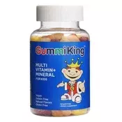 GummiKing - Multivitamin + minerali za otroke + 60 gumijev