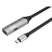 PREMIUMCORD USB-C repeater in podaljšek, moški-ženska, 5Gbps, aluminij 10m
