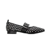 Xti za ženske. 14426401-NEGRO Balerinke 144264 črna (41), Črna, Ravna stran, Zaponka, Priložnostno, Classic