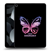 Crna silikonska maskica za Apple iPad 10,9 2022 (10.generace) - Diamanty Purple