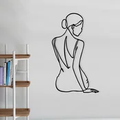 Wallity Zidna dekoracija Belleza, 38x65cm, Crna