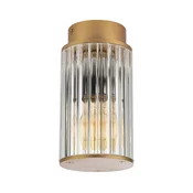 Argon 8774 - Zunanja stropna svetilka NORFOLK 1xE27/15W/230V IP44 zlata