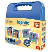 Spominska igra Educa Disney Stitch Identic v kovčku (20315)