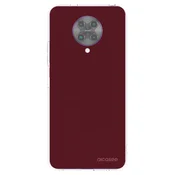 Silikonski prozorni ovitek za Xiaomi Poco F2 Pro - Burgundy red
