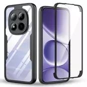 Hibridni Full body ovitek Techsuit ColorVerse 360 za Xiaomi Redmi Note 15 Pro 5G - black