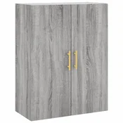 MAISON CHIC Stenska omarica - Zidna omarica siva sonoma 69,5x34x90 cm iu156, (22063319)
