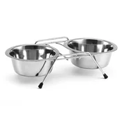 Nerez zdjela za pse DUO PETZ O 17 cm