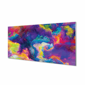tulup.si Stenska plošča za kuhinjo Nepravilne fraktali 140x70 cm