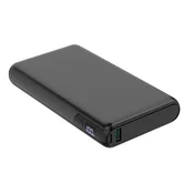 PLATINET Power Bank prijenosni punjac 30000mAh, 2 USB-C, 1 USB-A, 100W, PD, QC, Li-Ion, crni PMPB30DL301B