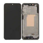 Samsung Galaxy A26 A266E - LCD zaslon + steklo na dotik + okvir (Black) TFT