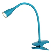 Rabalux 4195 - LED namizna svetilka s sponko JEFF LED/4,5W/230V modra