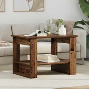 vidaXL Klubska miza Star les 72 x 50 x 50 cm Konstruiran les