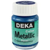 Rayher. Akrilna barva Deka ColorMetallic 25 ml modra