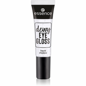 Essence Dewy Eye Gloss sijoče tekoče senčilo za oči 8 ml Odtenek 01 crystal clear
