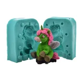 Silikonski kalup za sladkorno pasto 3D SAMOROG PONI