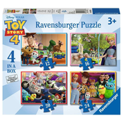 Ravensburger - Puzzle 4v1 Toy Story - 15 - 39 kosov