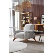 Atelier del Sofa Fotelja Zena, 70x93x78cm, Siva