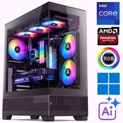 iGamer ?RAPTOR Core i7-14700F | 32GB DDR5 | SSD 2TB NVMe | AMD RX9060XT-16GB | Vodno hlajenje | Windows 11 PRO | Gaming namizni