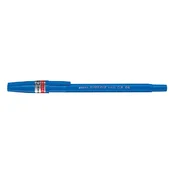 Kemični svinčnik, 0,21 mm, s pokrovčkom, ZEBRA H-8000, moder