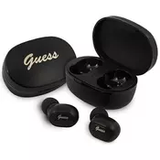 Guess headphones Bluetooth GUTWST30BK TWS + Docking Station black (GUTWST30BK)