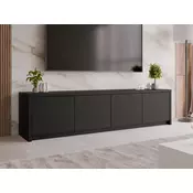 TV stol Providence 201 (Crna) Crna, 198x51x40cm