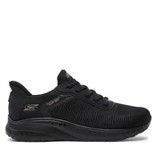 Skechers Ženske patike Bobg Squad Chaos-Current Mu, Slip-Ins, 117497-BBK, Crne